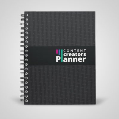 Content Creators Planner a calendar and planner in one