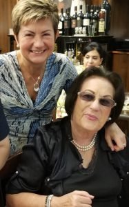 Marcella Nardi and her mother