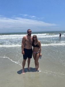 Myrtle Beach, SC is a hot vacation spot for celebrity travelers like Bryse Wilson.